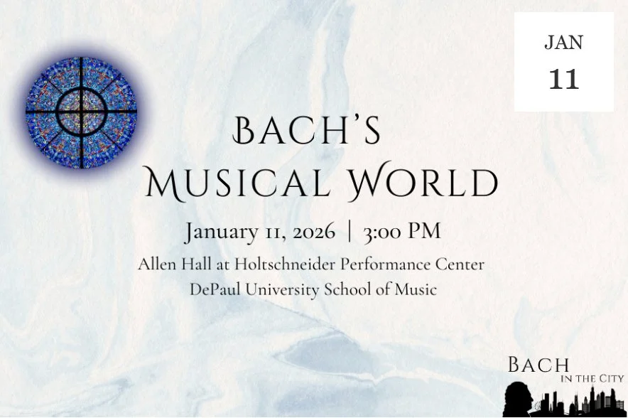 Bach in the City: Bach’s Musical World