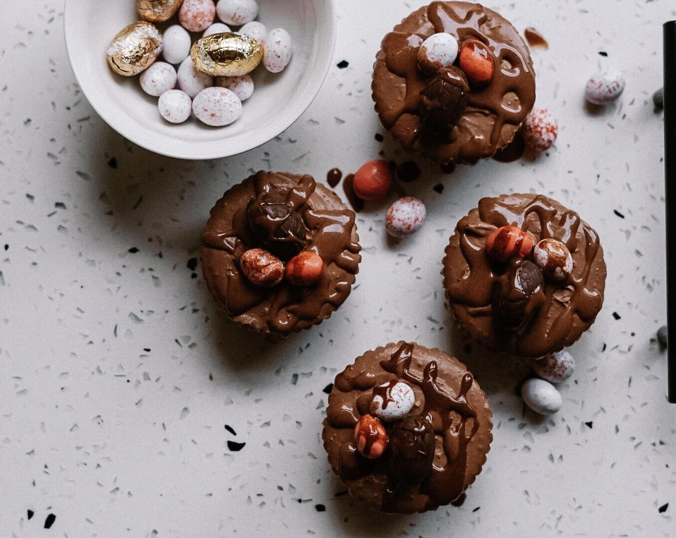 Mini Easter Cheesecakes