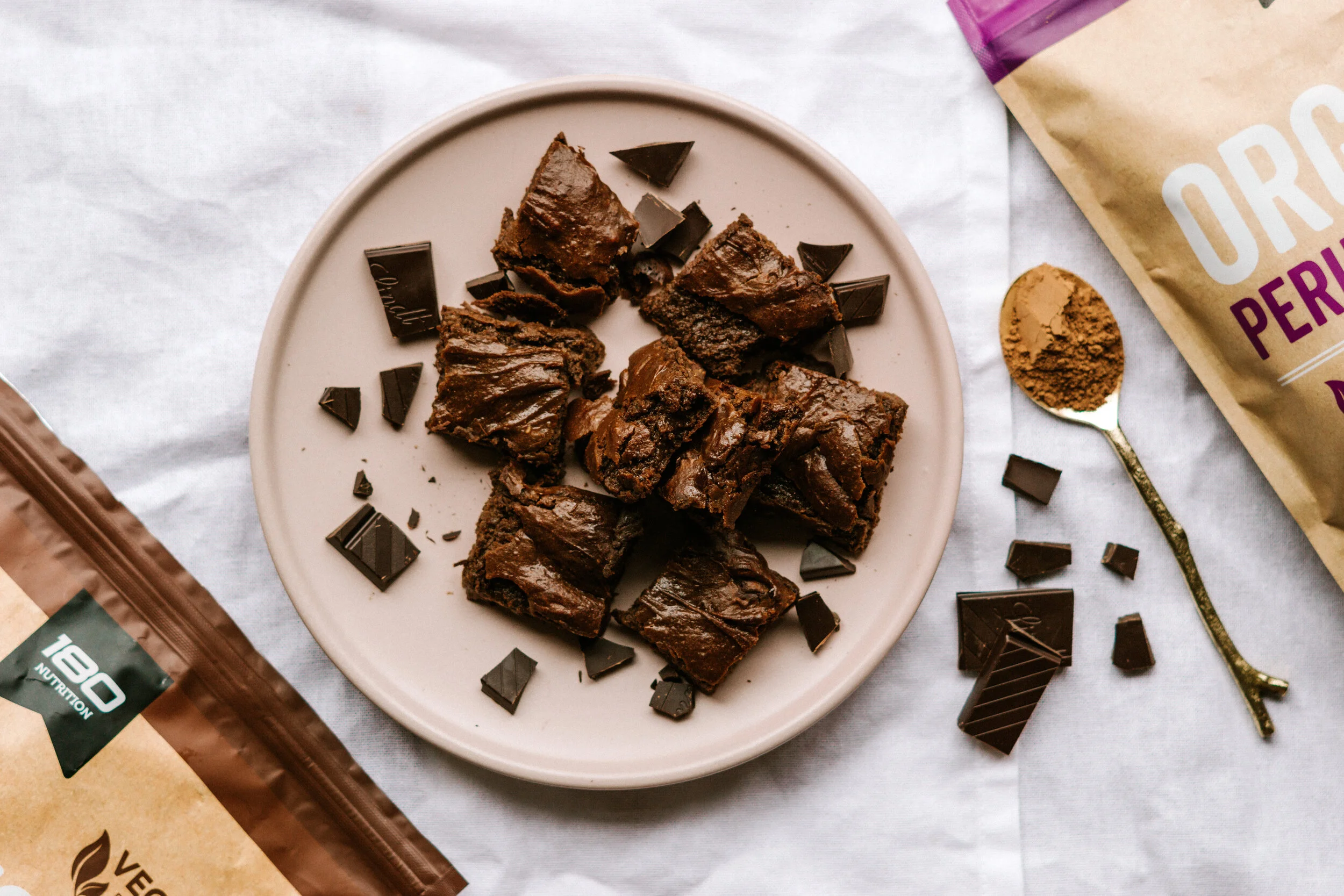 Fudgy, Rich Pumpkin Brownies 
