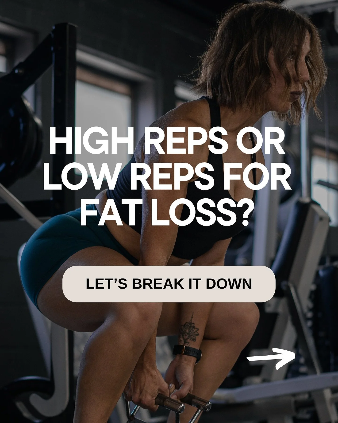 Most people think getting leaner means switching to high reps and light weights 🚀✨ But the truth? It&rsquo;s not about the rep range &mdash; it&rsquo;s about how hard you&rsquo;re actually training

A set of 10 done close to failure will build more 