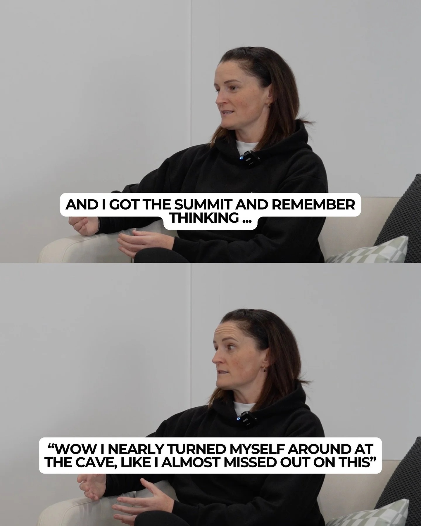 Sometimes what feels impossible is only a few steps away 👀
Sometimes you just need someone with more experience to say,
&ldquo;Keep going &mdash; you&rsquo;ve got this&rdquo;

When Ali climbed Aconcagua she nearly turned herself around just under th