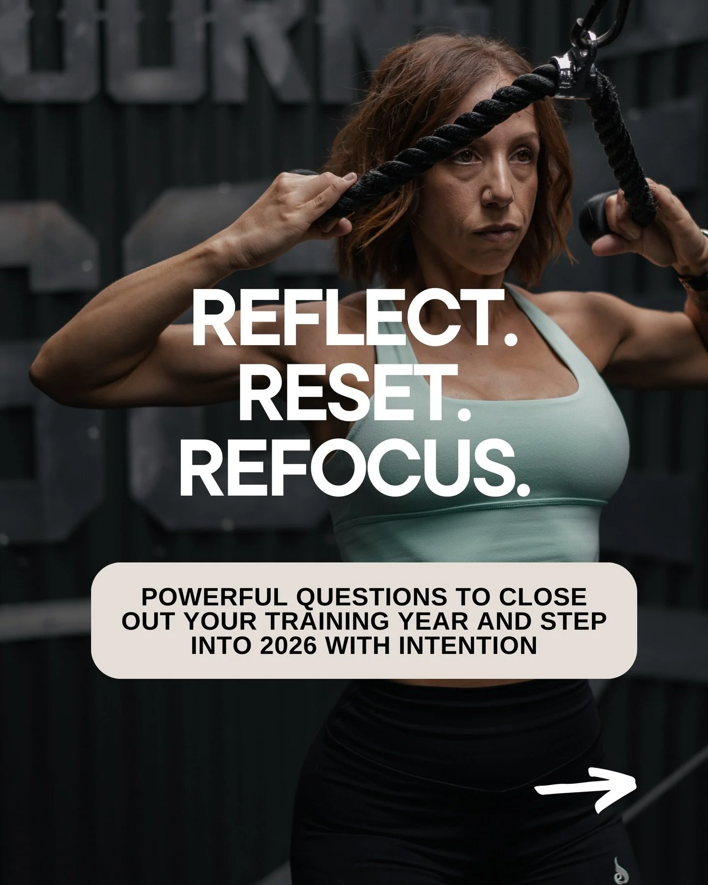 As the year wraps up, this is your reminder that reflection is just as important as effort 🙏🏼

Your training journey this year probably included wins, setbacks, consistency, inconsistency &mdash; and that&rsquo;s normal. What matters is taking the 