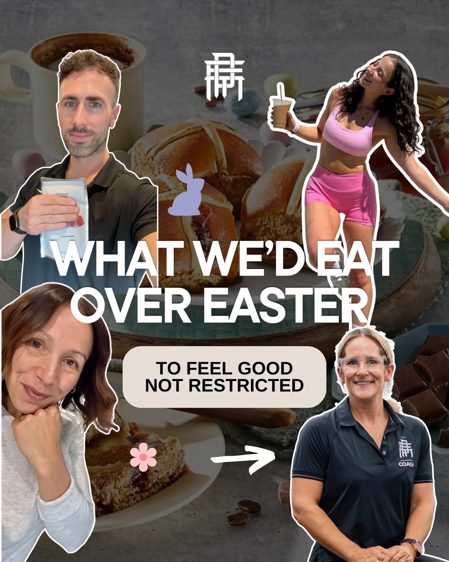 Easter weekend doesn&rsquo;t need to throw you off track 🍫🌸💔
Most people swing between being overly restrictive or completely off track, and end up feeling worse for it

But the key is to build structure into your routine ✅
And learn how to stay c