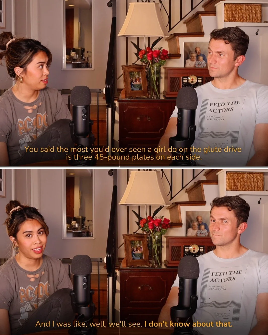 mick told ashley the most he had seen a woman do on the glute drive was three 45s. and now, ashley glute drives 270 lbs. 🤷🏻&zwj;♀️

more competitiveness on this week's fit happens 🫡 link in bio