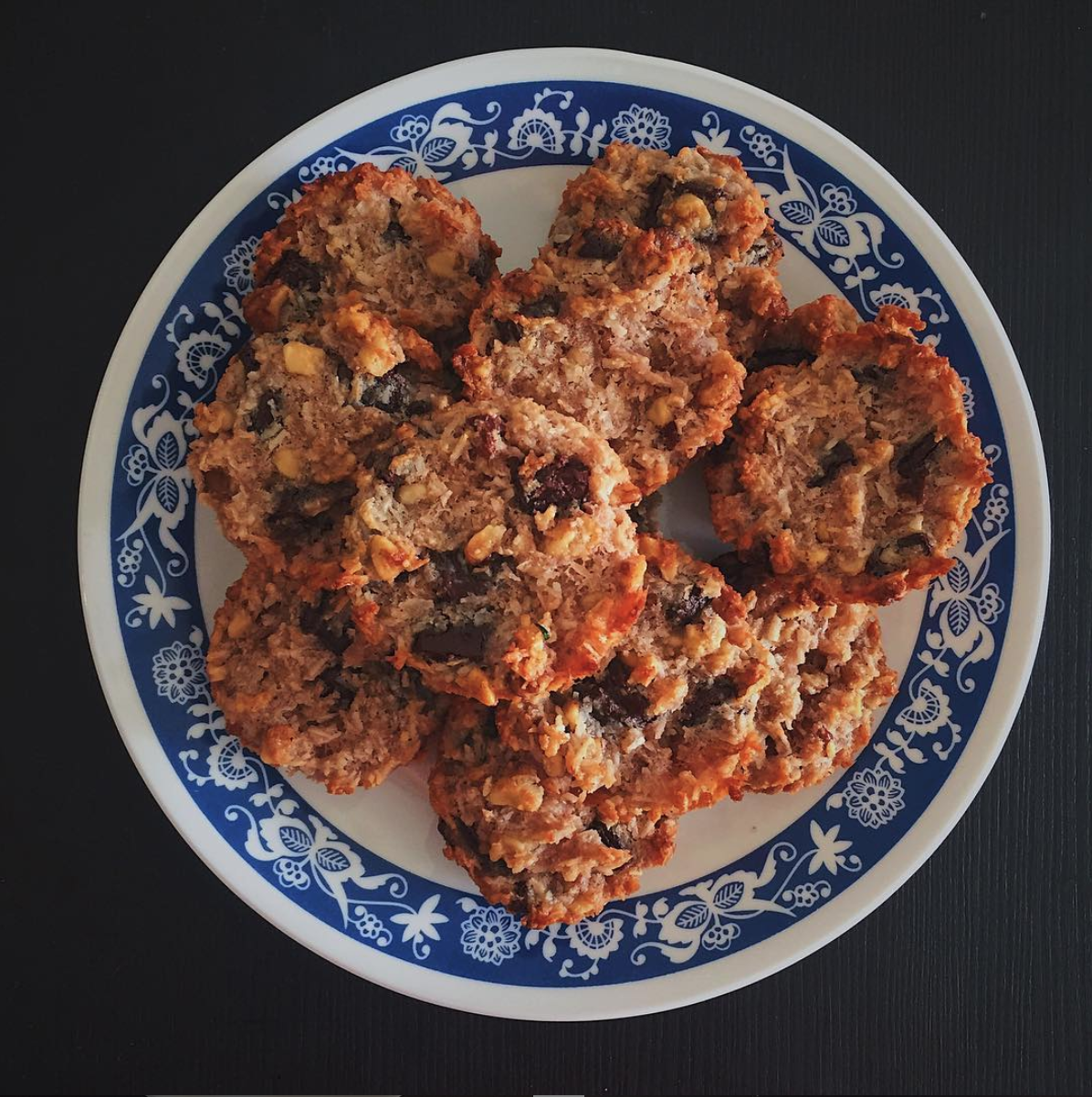 Low Carb Chocolate Chip Coconut Cookies