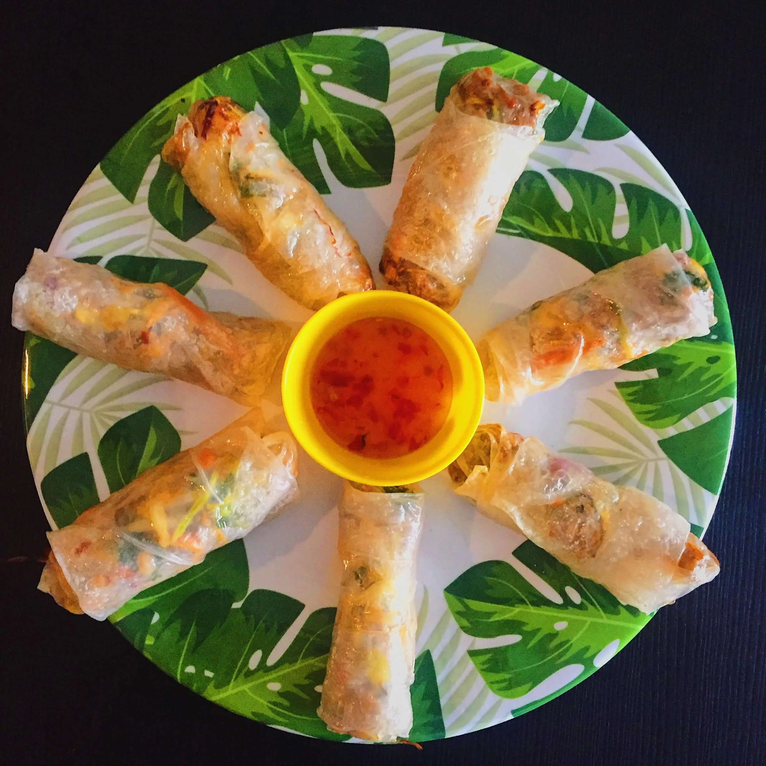 Air Fryer Spring Rolls