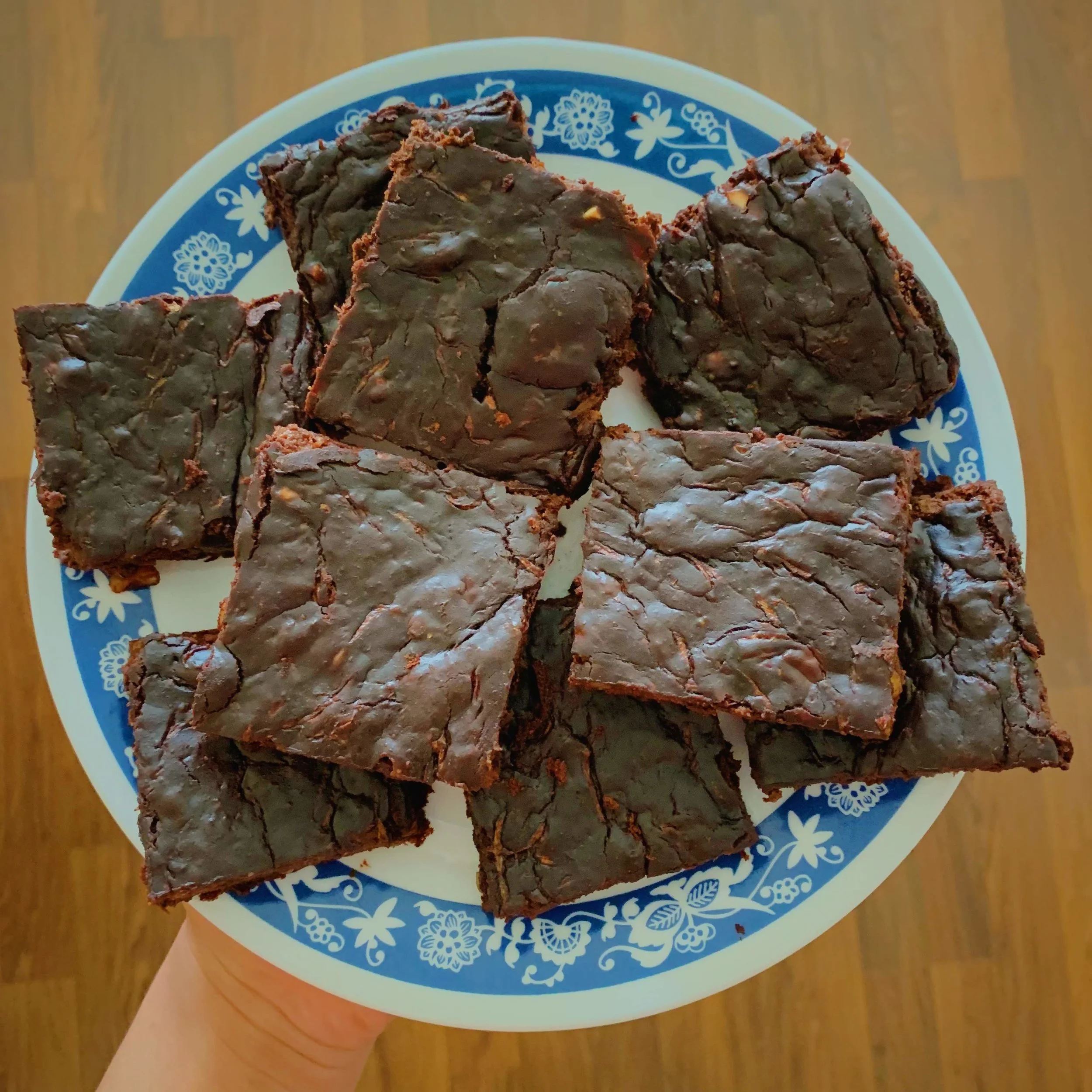 Flourless Zucchini Brownies