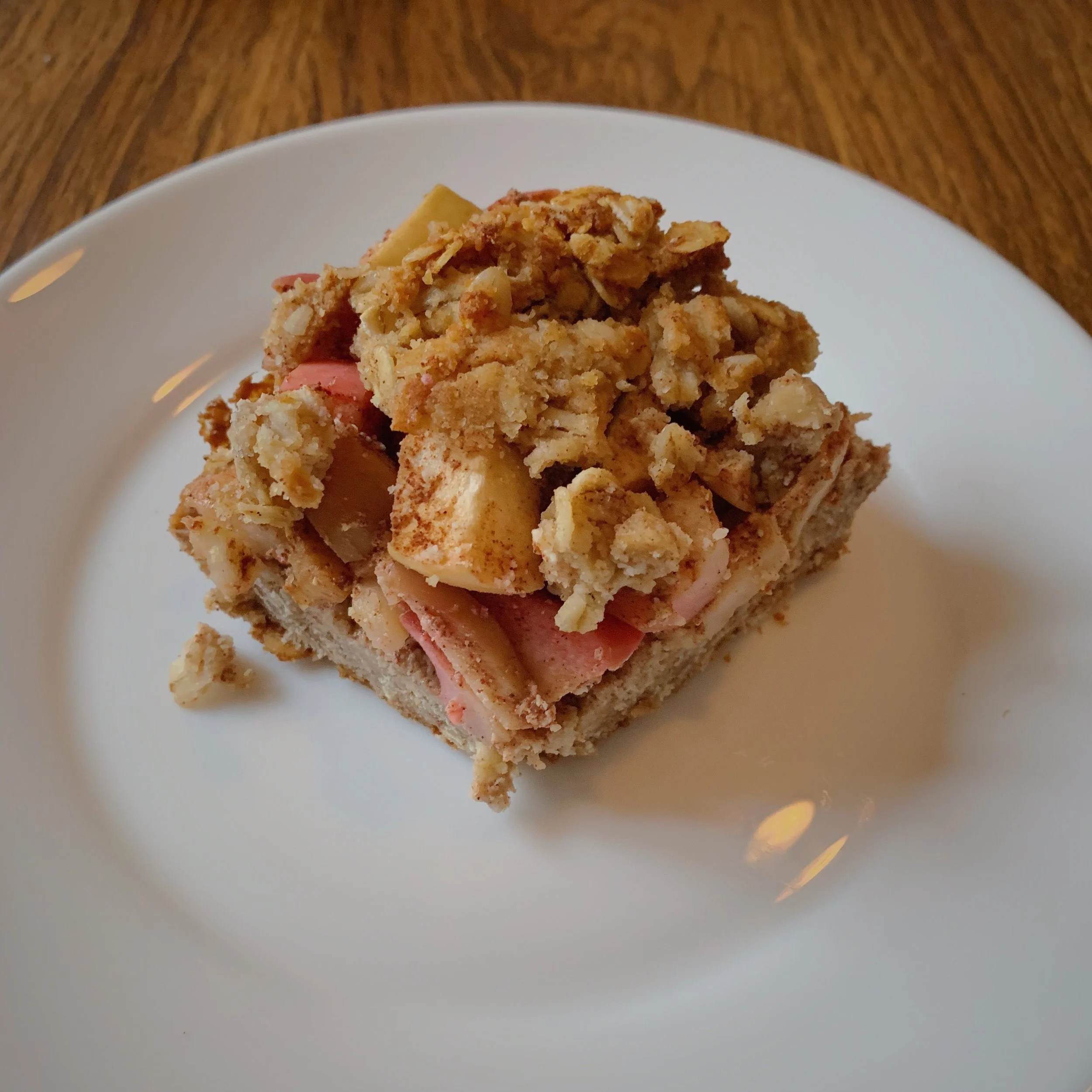Apple Crumble Bars