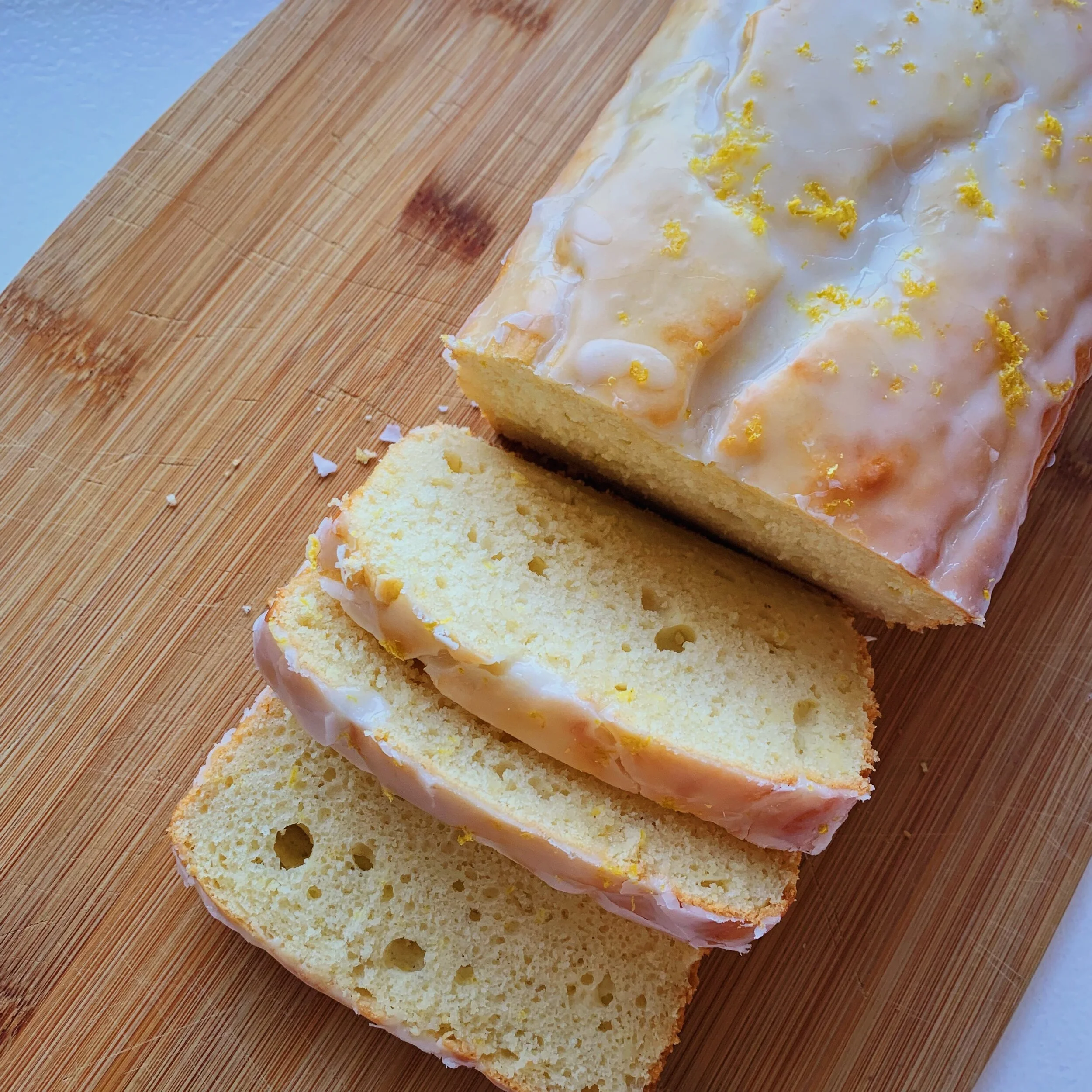 Healthy Lemon Loaf with Greek Yogurt