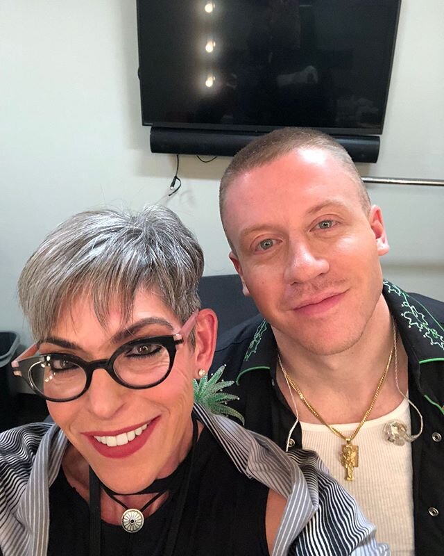 When I got to work with @macklemore #Makeup by SSG's @thebattermangroup @bjbatterman &bull;
&bull;
&bull;
&bull;
#macklemore#seattle#seattlemua#lasvegasmua#BTS#styling#seattlestylist#celebritystylist#styling#stylist#personalstylist#stylistlife#redcar