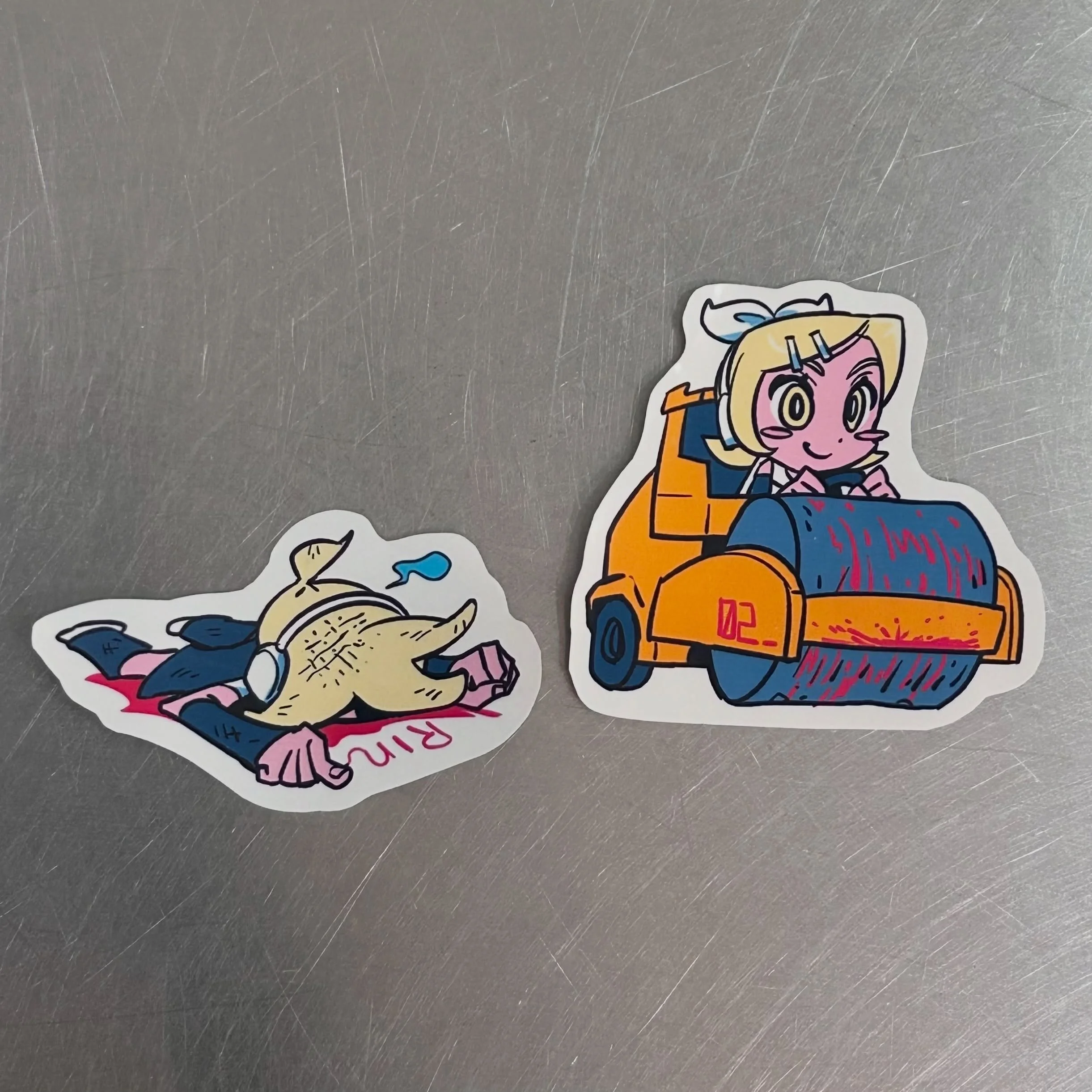 I have some new stickers and prints hitting my Etsy! If ur an #anime and #vocaloid song indulger like myself.. go check it out #bocchitherock #stickers #artistalley
