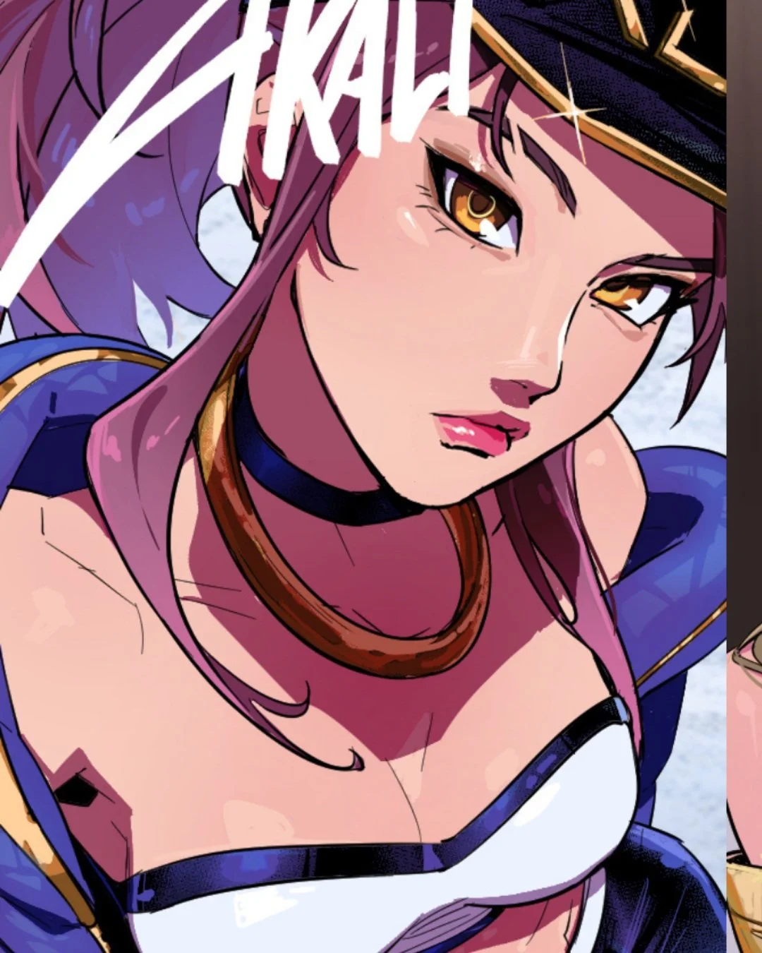 #KDA photocard illus I made for @riotgames ' Artist Alley Pop Up 2025. The work is already 1 year old but my goal is to make photocards for ALL MUSIC GROUPS. *not affiliated with Riot Games*
#akali #ahri #evelynn #kaisa