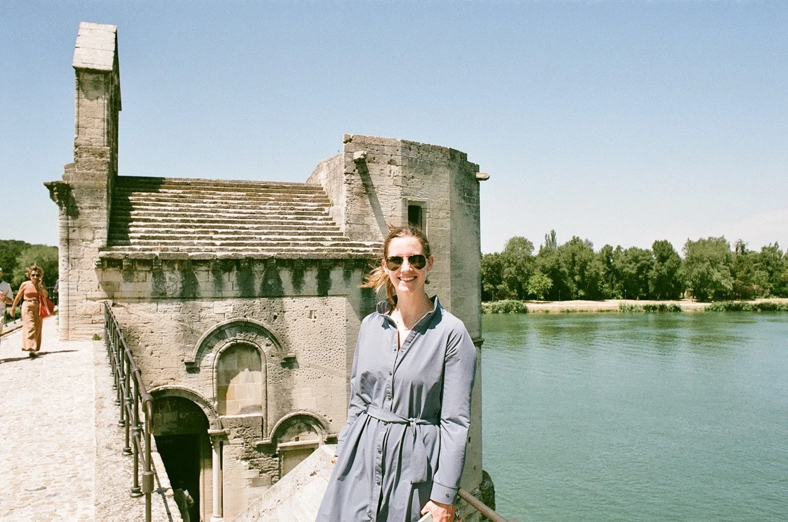  We stumbled across a bridge called Benezet — which is the name of the street I grew up on! 