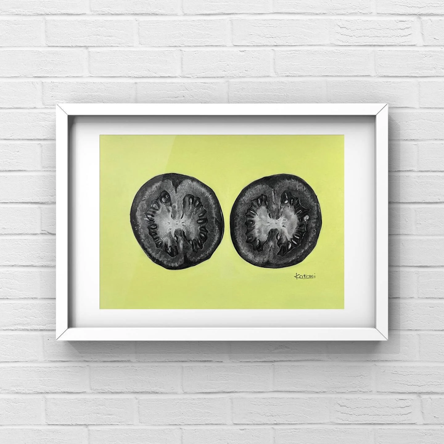 Wouldn&rsquo;t it be great on your kitchen wall? 
Tomato drawing by pencils and pastel.
This is going to be at @nzafa Solo51 exhibition 🍅
.
.
.
#wellington #nzartists #nzartist #nzart #newzealand #kapiti
#ktmlovesbear #ktm
#artwork #art #artoftheday