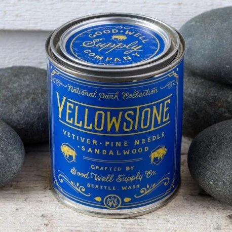 Yellowstone Candle - Vetiver, Pine Needle &amp; Sandalwood