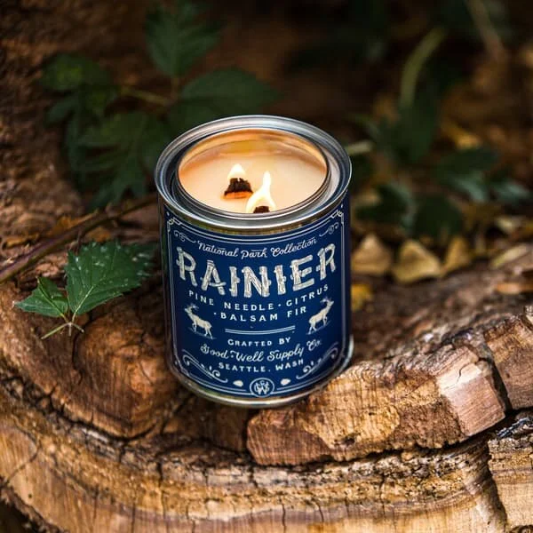 Rainier Candle - Balsam Fir, Pine Needle &amp; Citrus