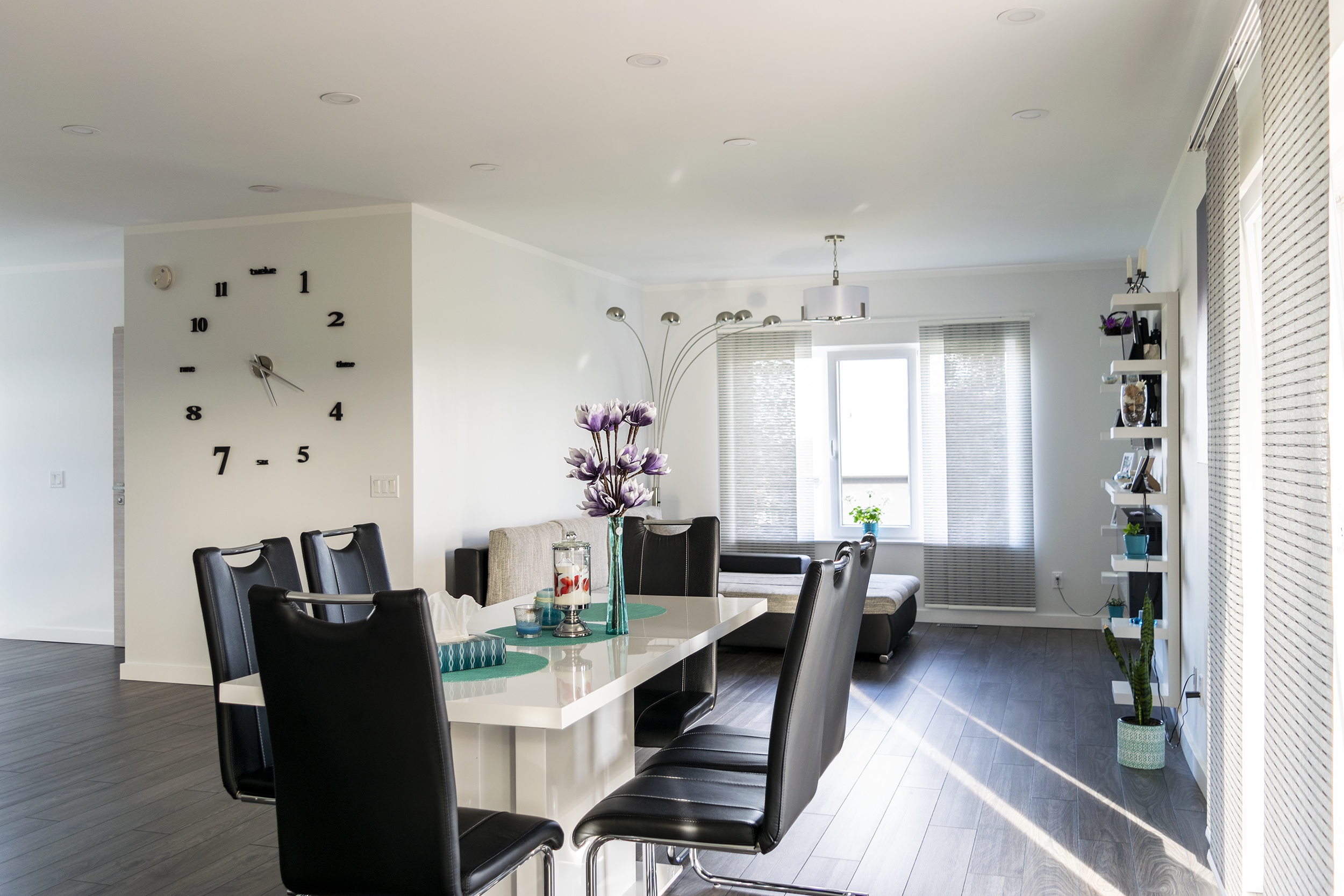 ICF built house for better thermal efficiency and minimal maintenance needs. The house is built with ICF walls and concrete beams for structure. 