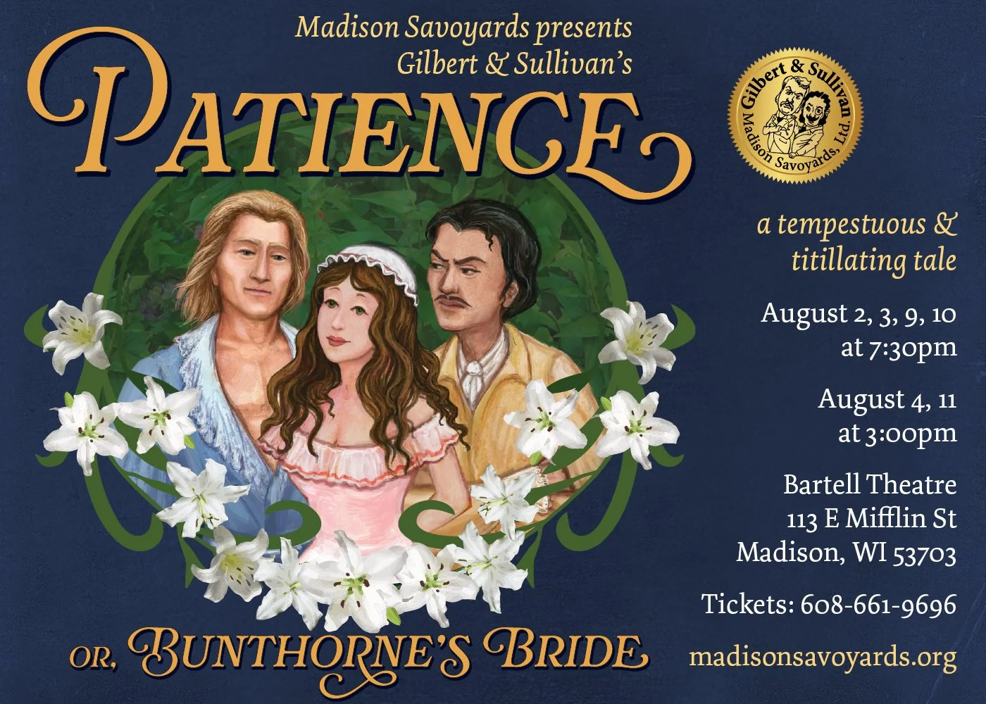 Gilbert &amp; Sullivan's "Patience"