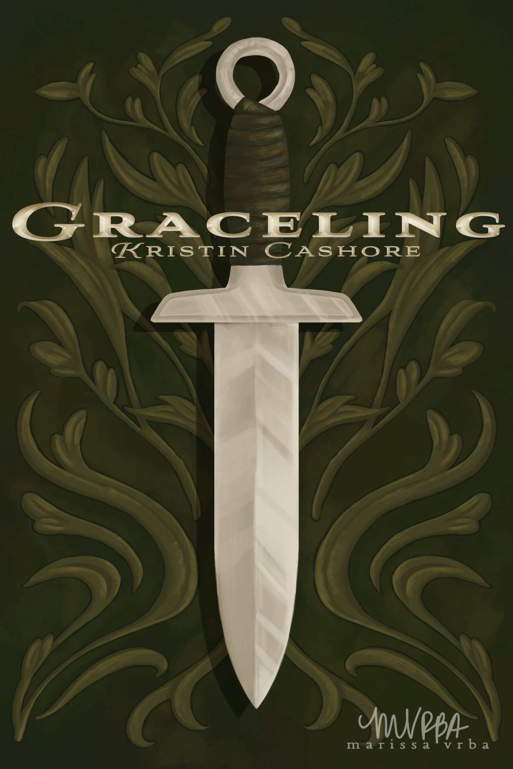 Graceling book cover redesign.