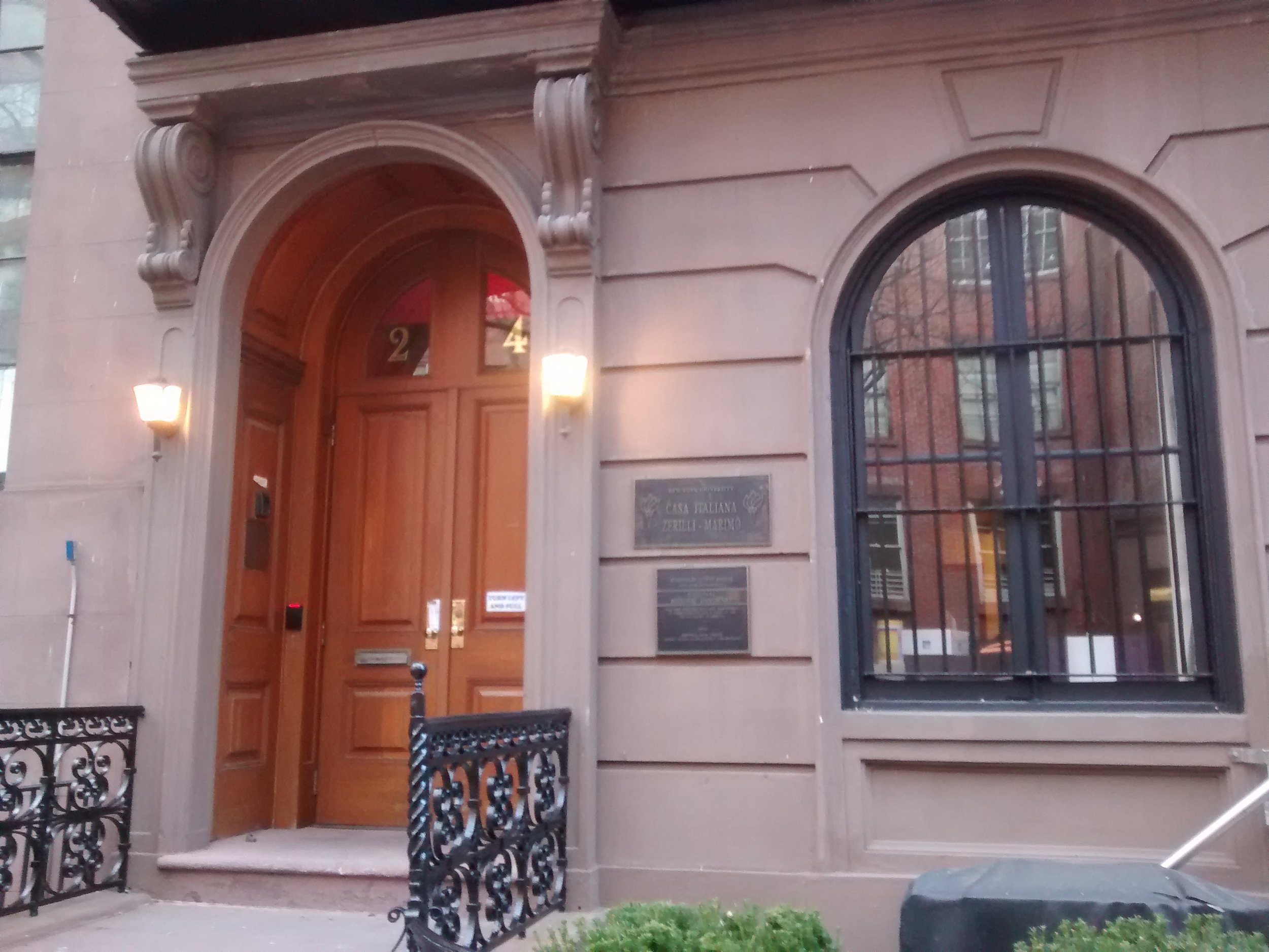 Launching the Casa d'Italia Afternoon Concert Series