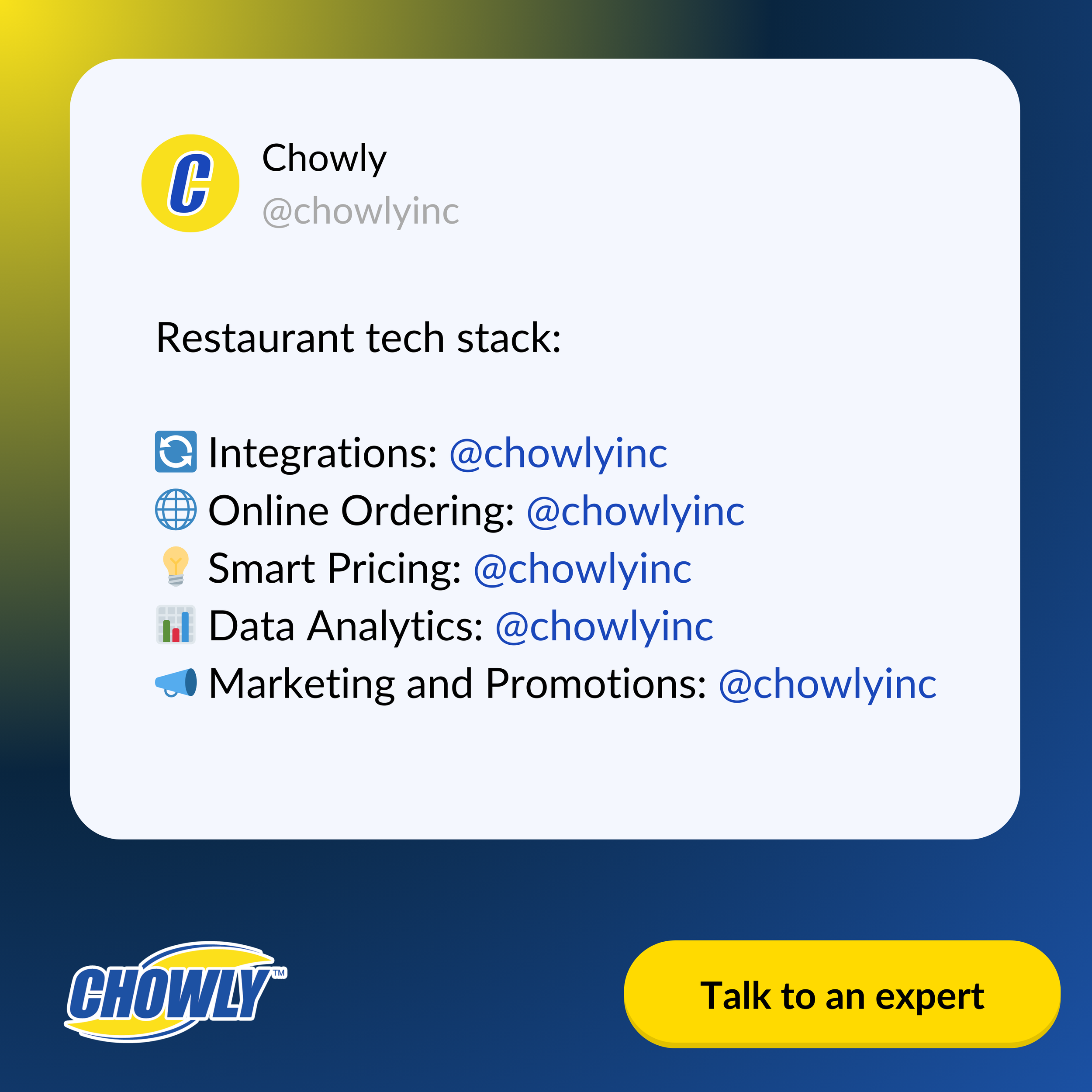 Chowly - Restaurant tech stack .png