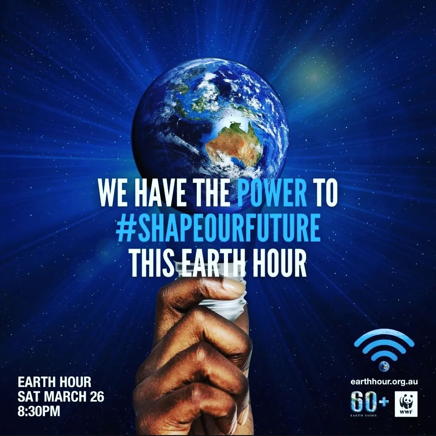 Join us at 8:30pm local time tonight in switching off for #EarthHour to support stronger action for climate change. This is an important issue, as we only have one Earth to live on 🌏

We encourage any of our students to participate also, by switchin