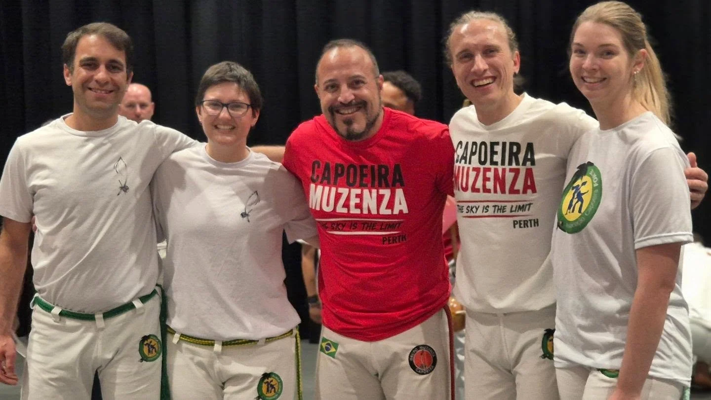 What an amazing celebration of 20 years of Capoeira Muzenza in Perth!

A big thank you to @mestregoioere, @mestra.babamuzenza, and everyone from @muzenza.perth for putting together such a great event and for giving us the opportunity to be part of it