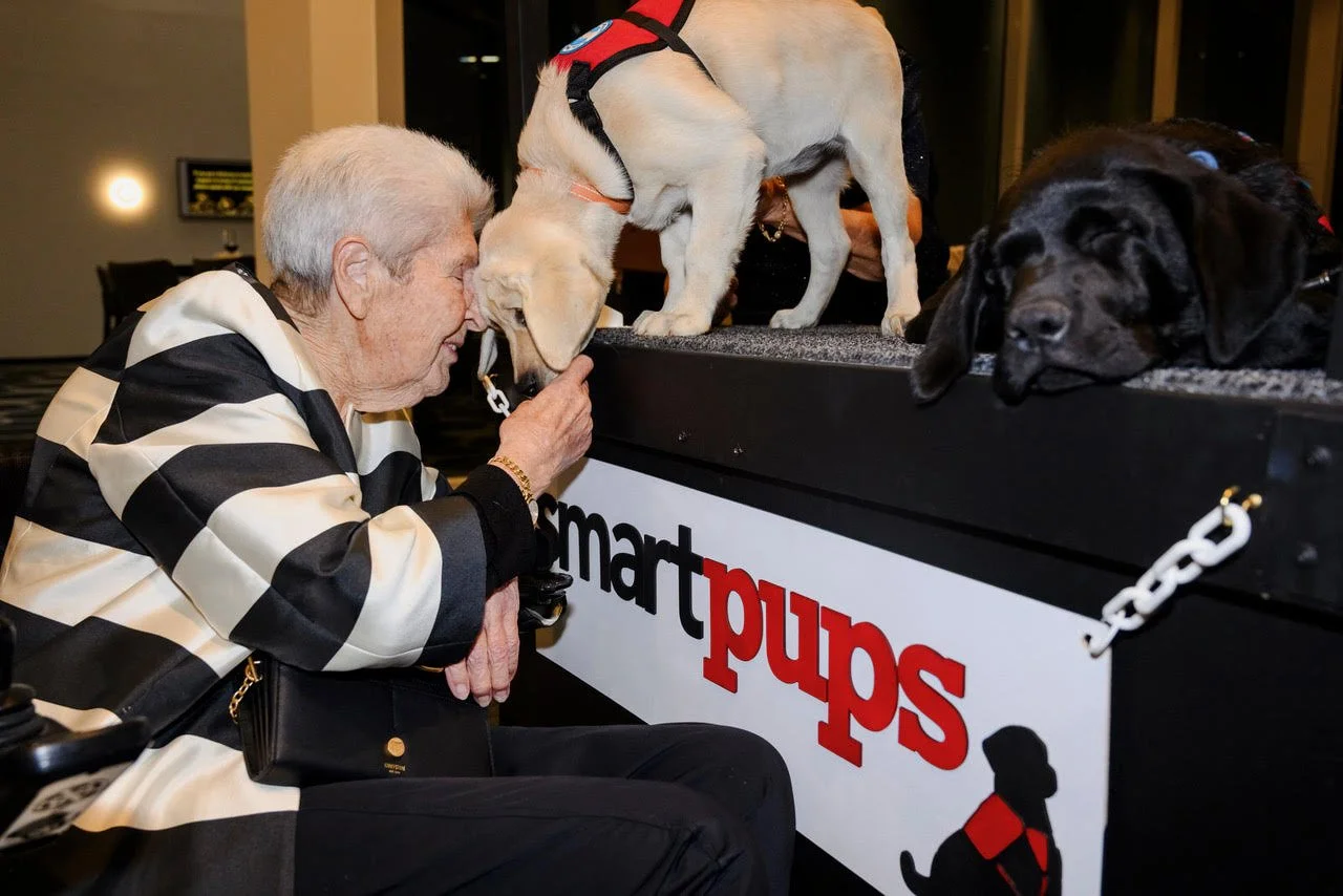 Puppy love raises $35,750 for Smart Pups as charity marks 15 years