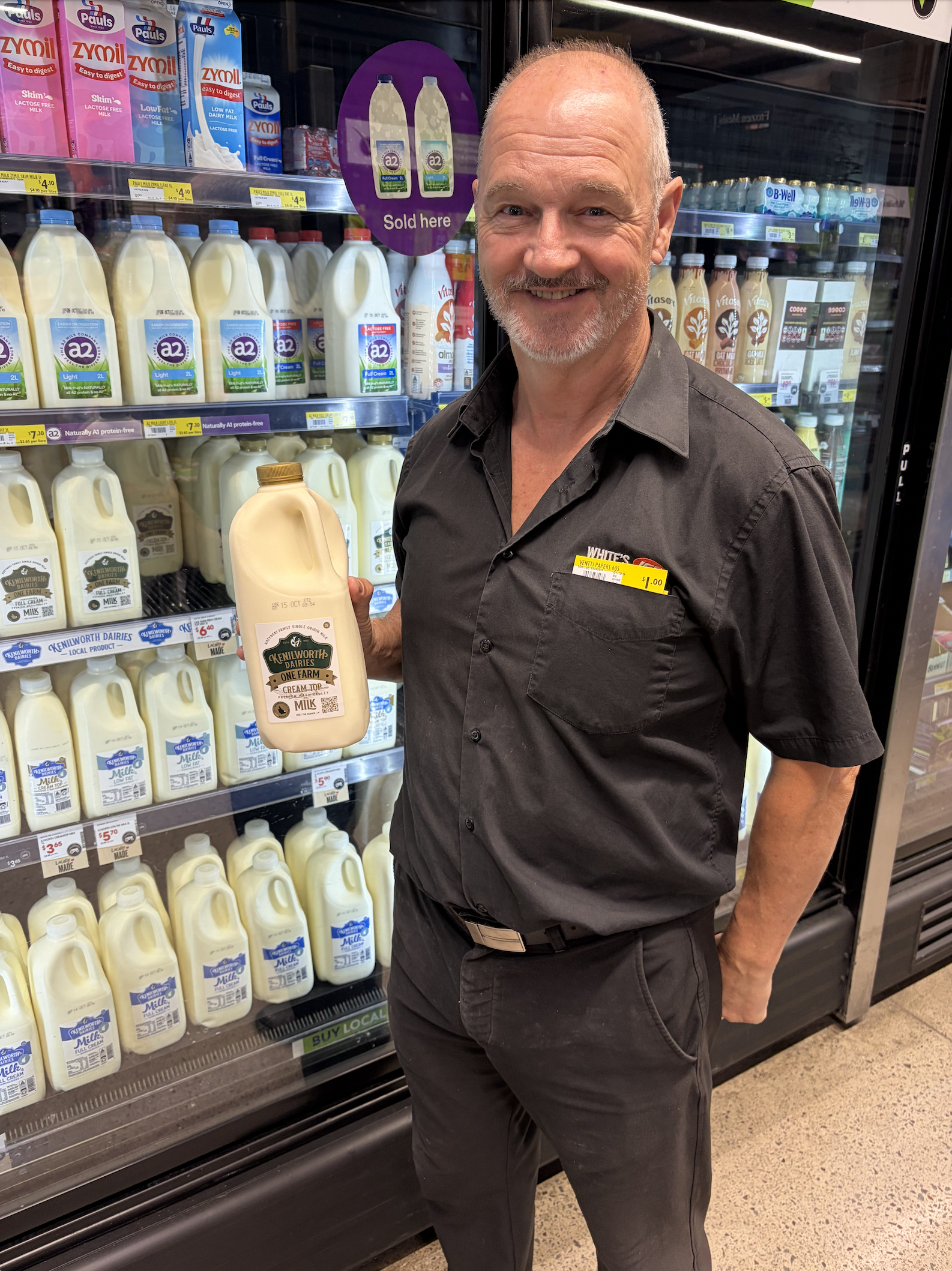 Sunshine Coast Locavores rejoice: One Farm milk arrives at White’s IGA stores