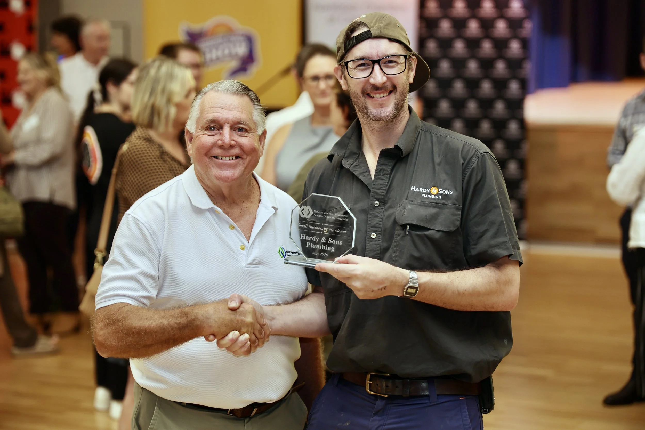 Plumber’s local success earns inaugural business honour