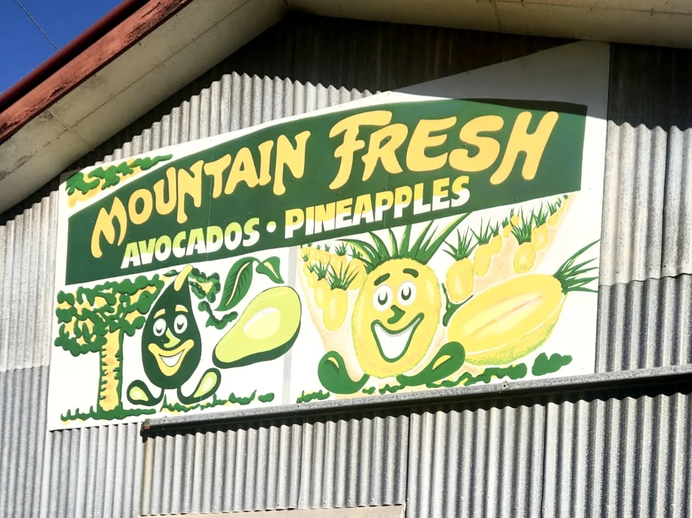 Faded no more:&nbsp;Cheerful Montville sign restored to former glory