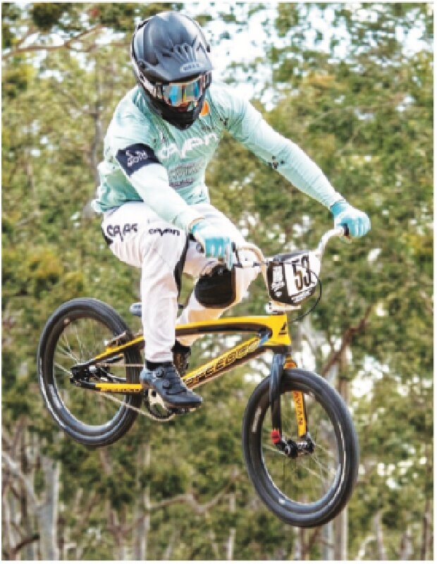 Hinterland BMX rider mixes it with world’s best