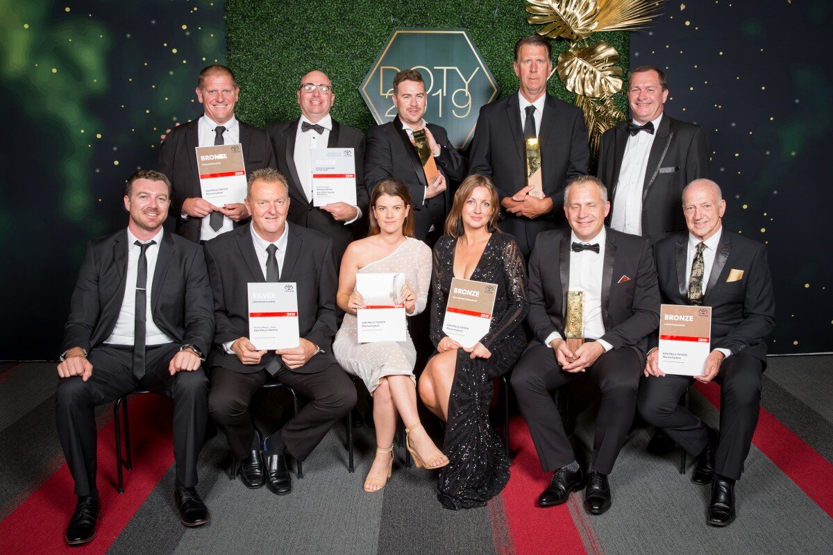 Nine Excellence Awards for Ken Mills Toyota