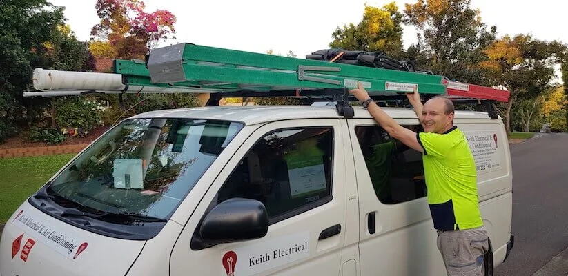 Electrician adapts to keep clients safe