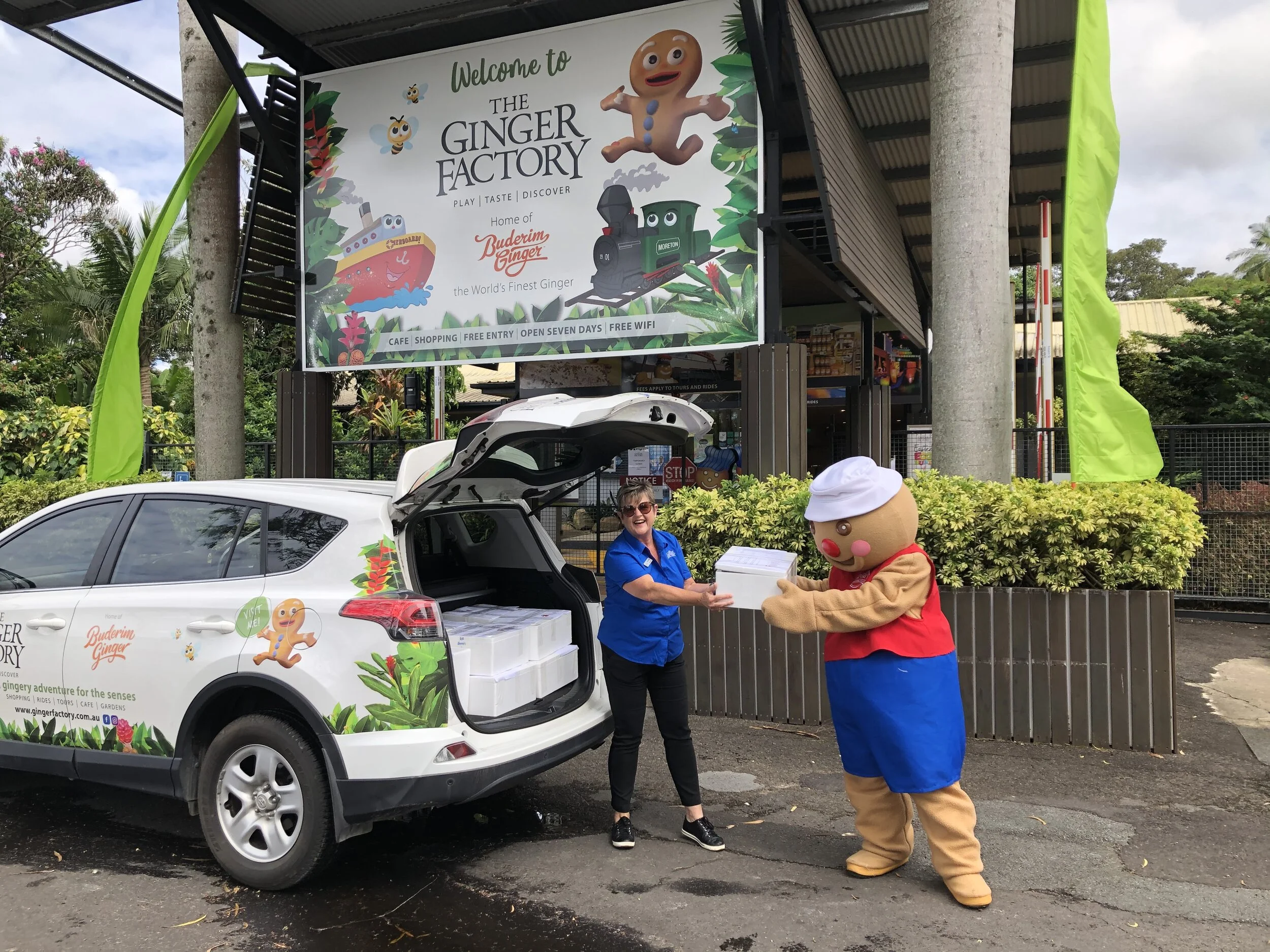 Ginger Factory shares Easter joy with front-line health workers