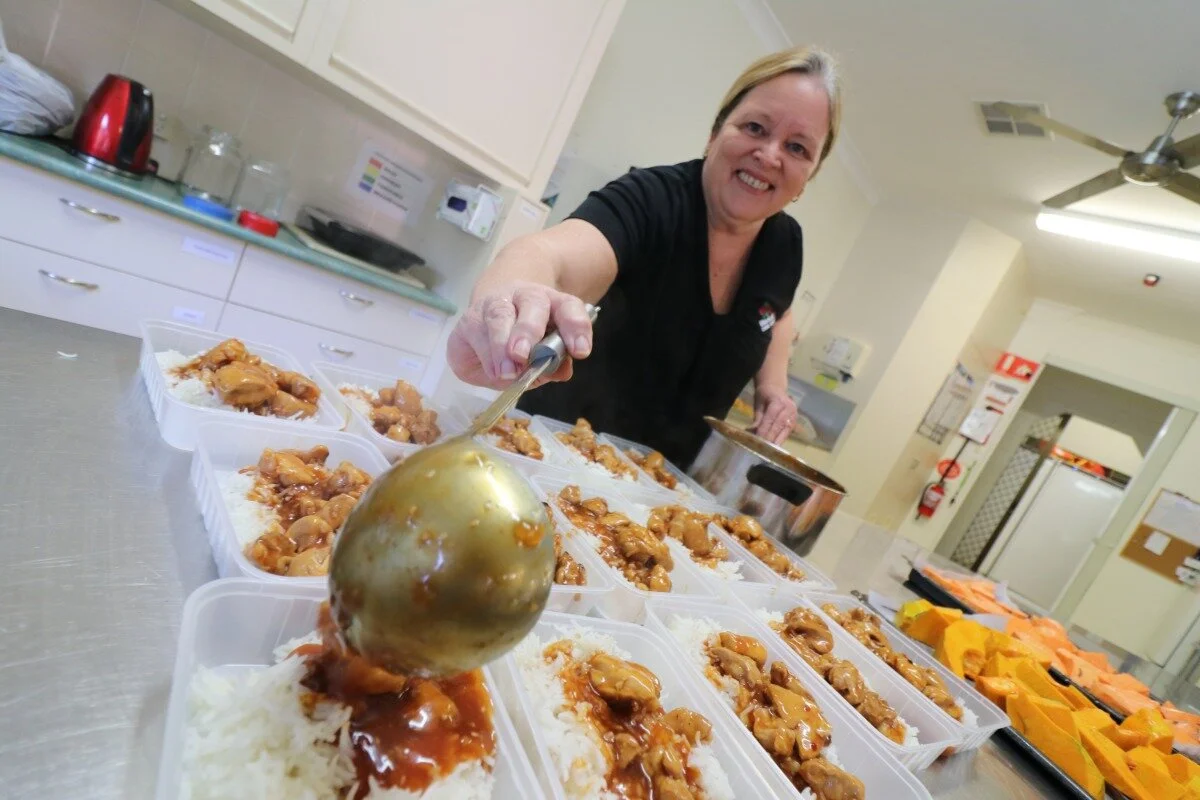 Generous helpings ... 700 meals to go to locals in need &nbsp;