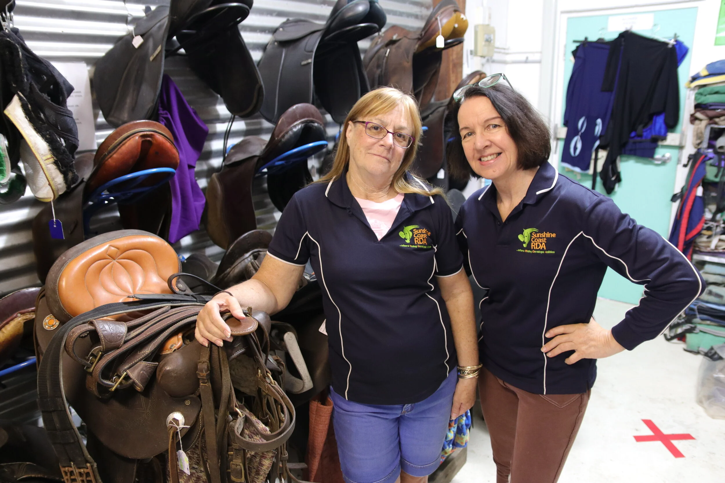 RDA volunteers glad to be back in the saddle at Yandina shop