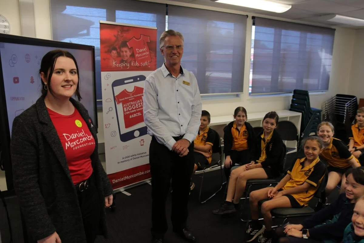 Woombye Students tune in to important Child Safety Lesson