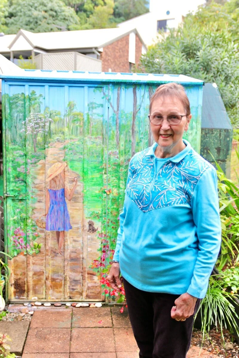 Isolation project lifts shed, expands art horizons