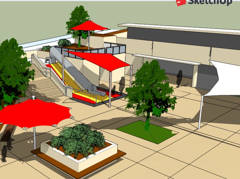 Shade sail to be installed over Nambour slide