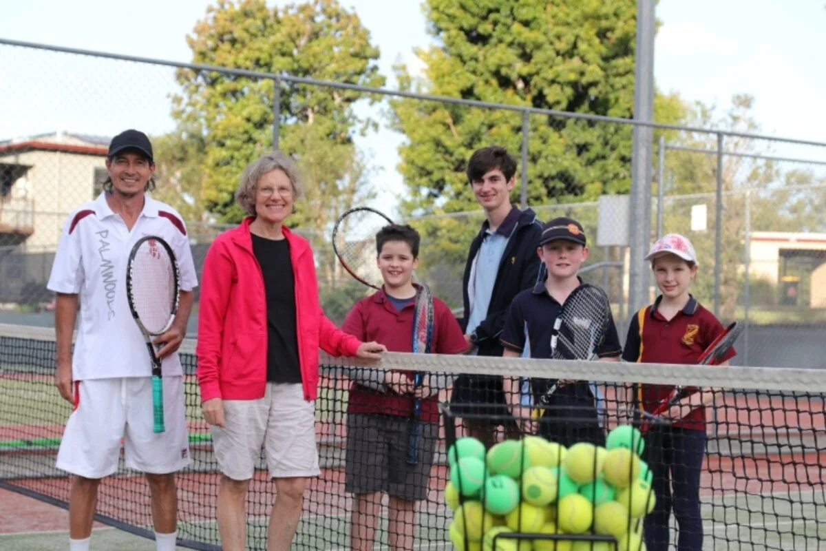 Tennis a smashing path to fun