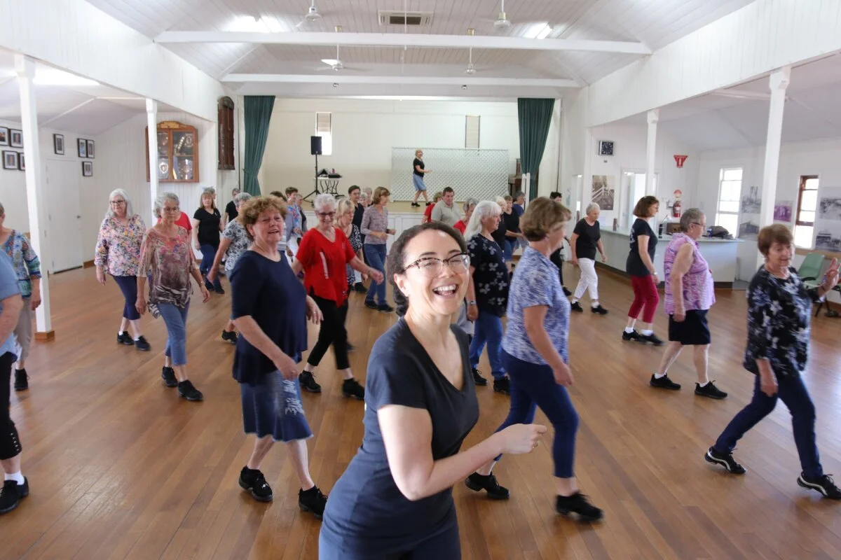 Get moving in the hinterland ... Cowboy Cha Cha anyone?