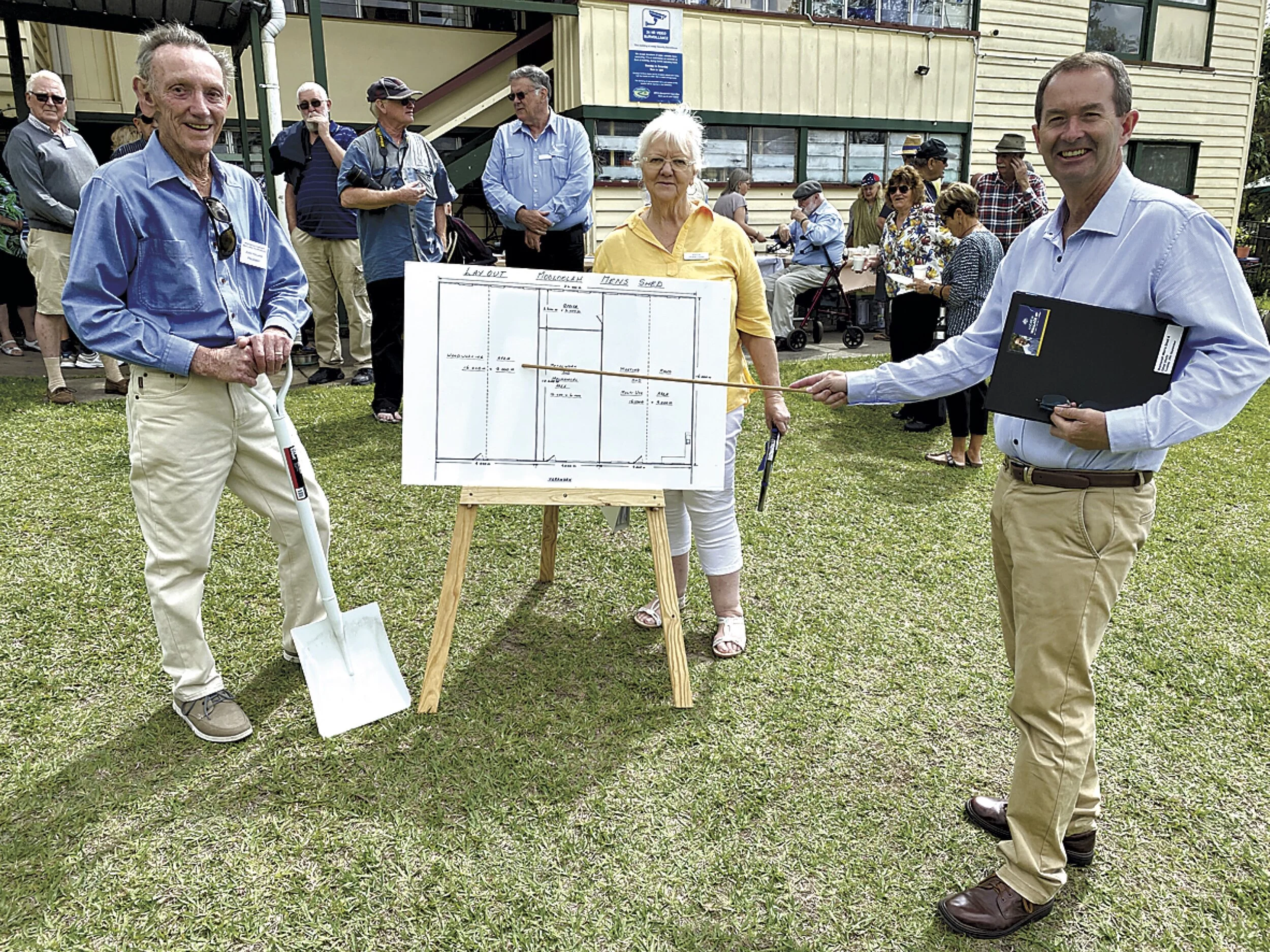 MP opens new Men’s Shed at Mooloolah