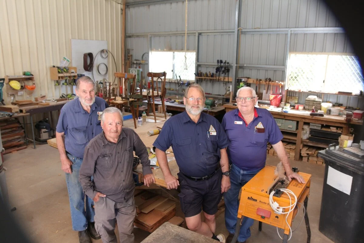 Work on your health at a shed near you