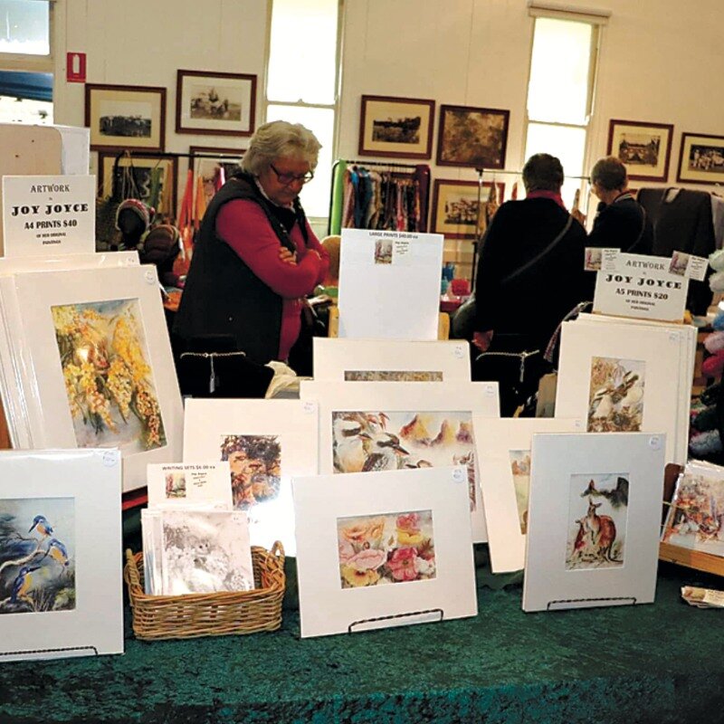 Community Craft Fair  in Montville Hall is  100 percent local