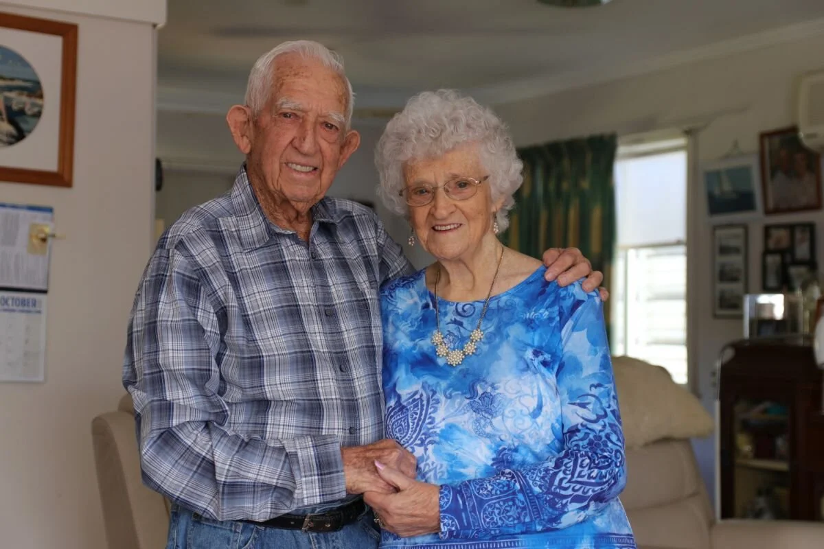 Couple married 70 years after meeting ‘at the dances’