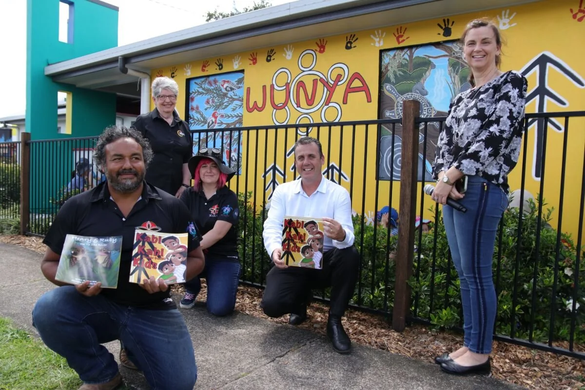 Kindy mural reveals children’s care and connection to country