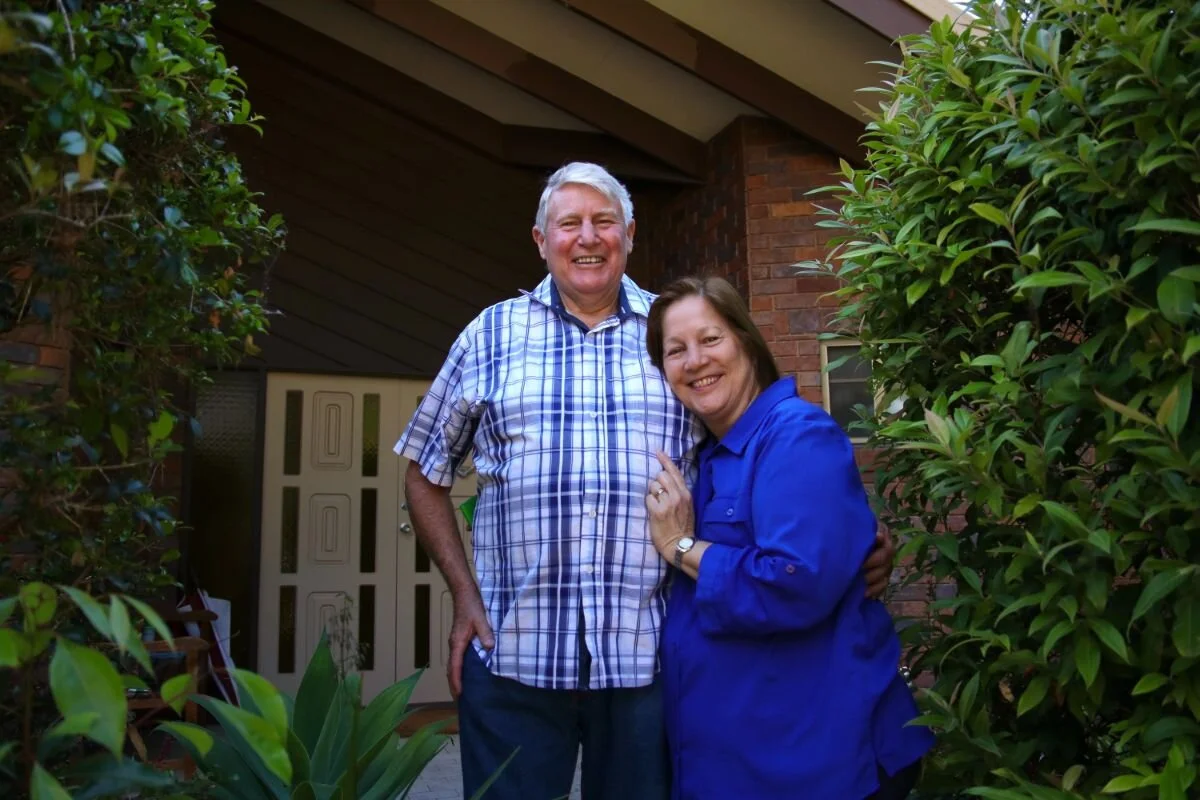 Couple draws strength from experience to offer respite for carers