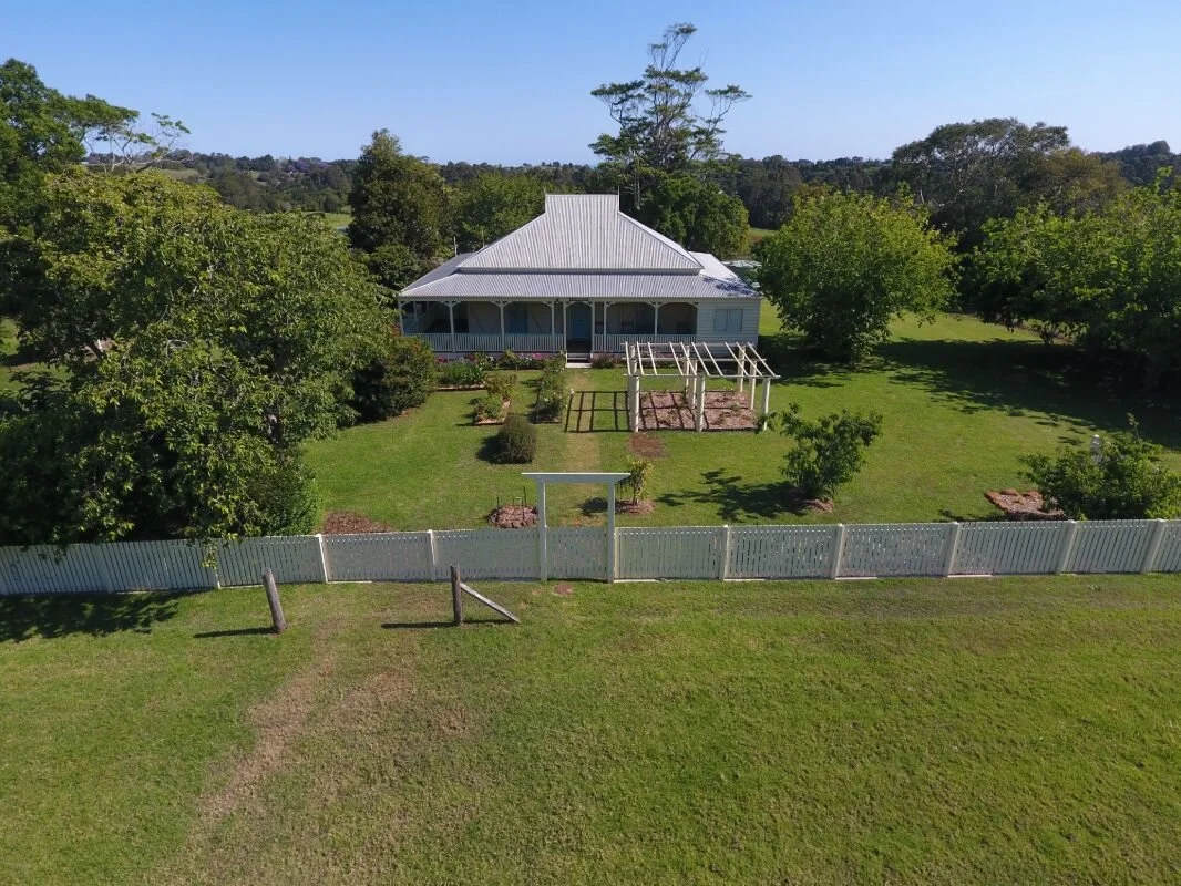 1907 Farmhouse rose from the rainforest