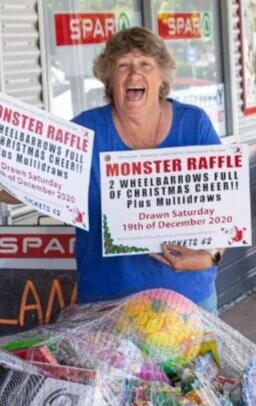 Christmas on the Field Monster Raffle